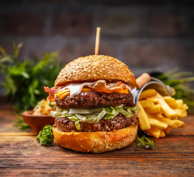 Burger à Collonges-la-Rouge
